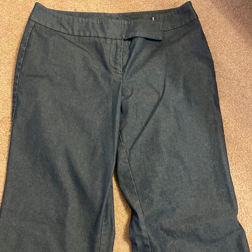 Womens dark gray/black dress pants